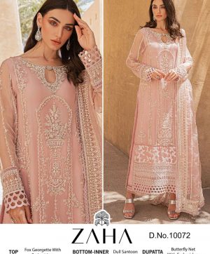 ZAHA 10072 PAKISTANI SUITS MANUFACTURER