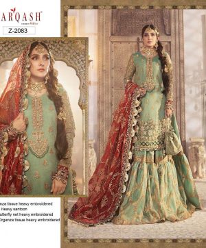 ZARQASH Z 2083 MARIA B WEDDING WEAR MANUFACTURER