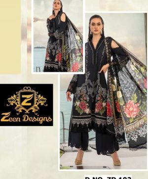 ZEEN DESIGNS ZD 102 M PRINT VOL 1 SALWAR KAMEEZ WHOLESALER