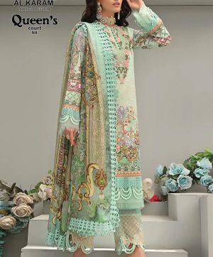 AL KARAM 02 QUEEN COURT KARACHI SUITS WHOLESALE