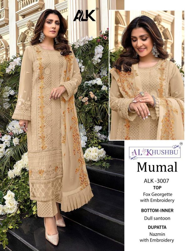 AL KHUSHBU ALK 3007 MUMAL PAKISTANI SUITS IN INDIA