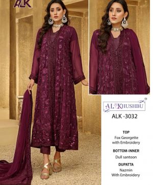 AL KHUSHBU ALK 3032 AFREEN VOL 1 PAKISTANI SUITS