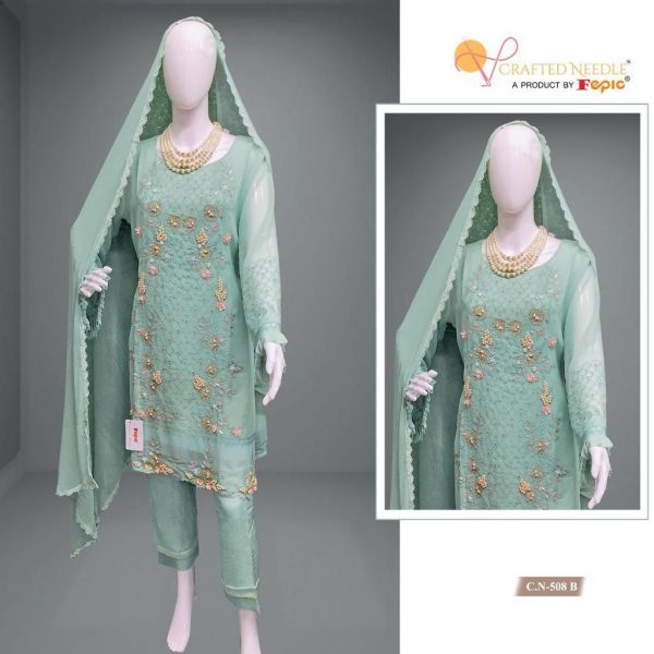 CRAFTED NEEDLE CN 508 B READYMADE TUNIC BY FEPIC