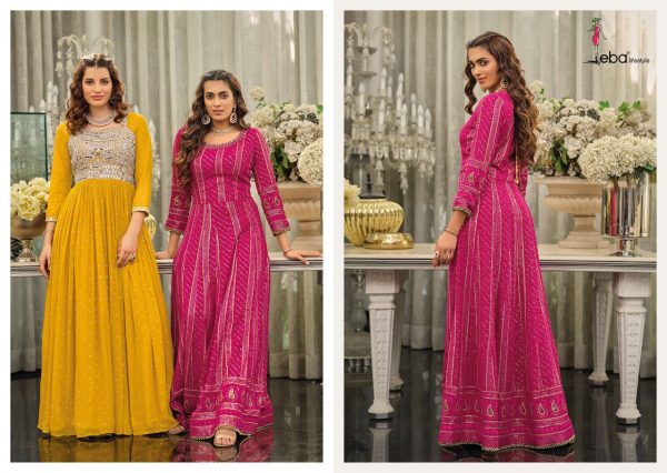 EBA LIFESTYLE 1440 MADHUBALA READYMADE GOWN