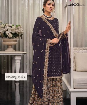 EBA LIFESTYLE 1448 C SHAGUN SALWAR SUITS WHOLESALE