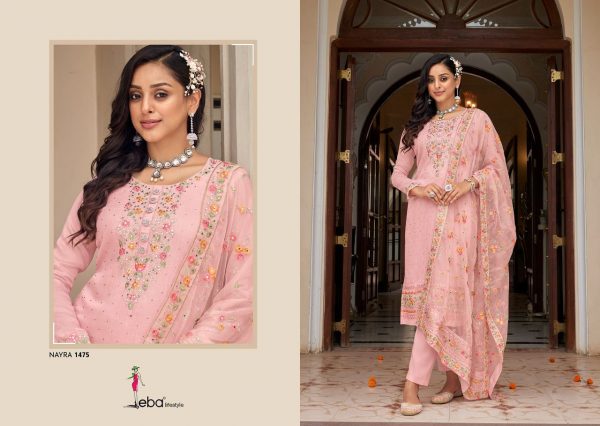 EBA LIFESTYLE 1475 NYRA VOL 5 SALWAR KAMEEZ WHOLESALE