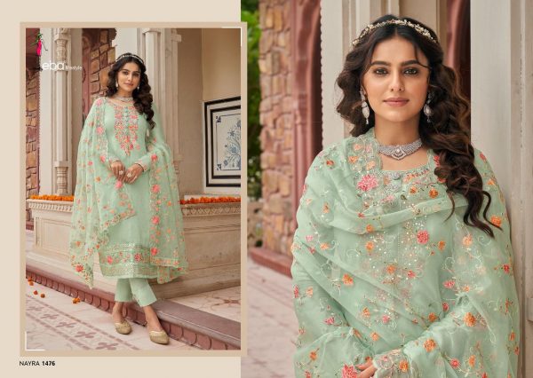 EBA LIFESTYLE 1476 NYRA VOL 5 SALWAR KAMEEZ WHOLESALE