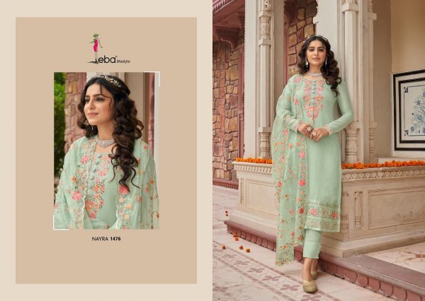 EBA LIFESTYLE 1476 NYRA VOL 5 SALWAR KAMEEZ WHOLESALE