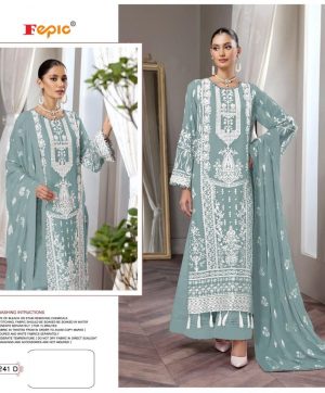 FEPIC C 1241 D ROSEMEEN PAKISTANI SUITS MANUFACTURER