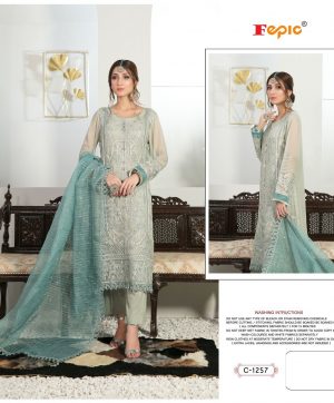 FEPIC C 1257 ROSEMEEN PAKISTANI SUITS IN INDIA