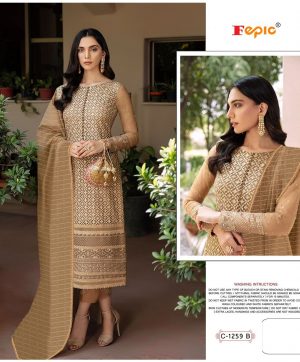 FEPIC C 1259 B ROSEMEEN PAKISTANI SUITS IN INDIA