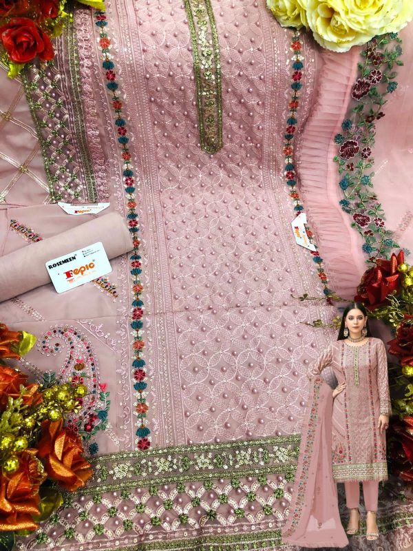 FEPIC D 5212 ROSEMEEN PAKISTANI SUITS IN INDIA