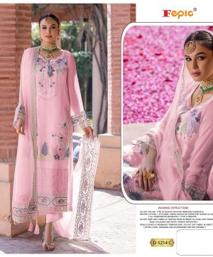 FEPIC D 5214 C ROSEMEEN PAKISTANI SUITS IN INDIA