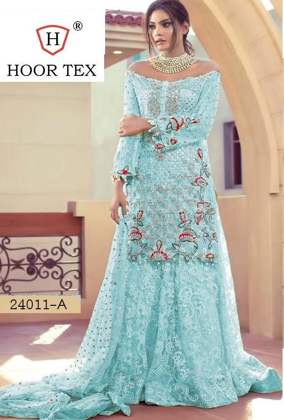 HOOR TEX 24011 A PAKISTANI SUITS IN INDIA