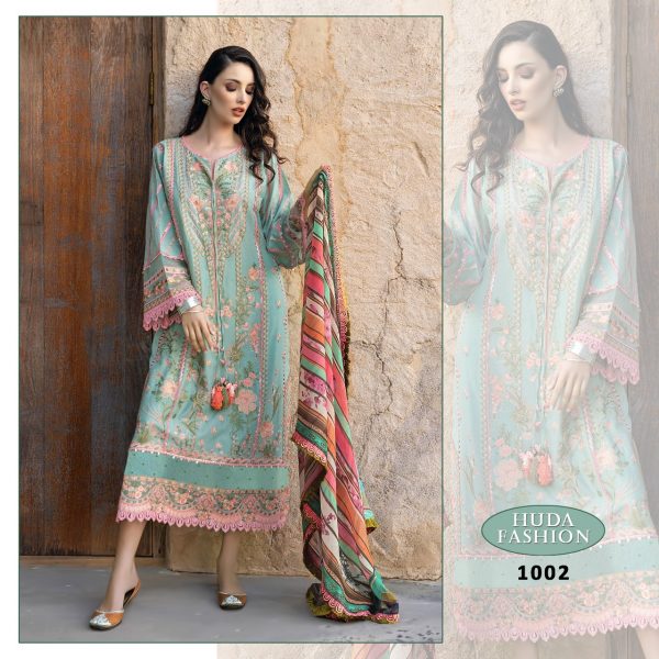 HUDA FASHION 1002 PAKISTANI SUITS IN INDIA