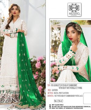 MUSHQ M 156 C PAKISTANI SUITS MANUFACTURER