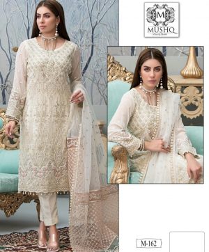 MUSHQ M 162 PAKISTANI SUITS BY SHRADDHA DESIGNER