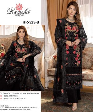 RAMSHA FASHION R 525 B PAKISTANI SUITS IN INDIA