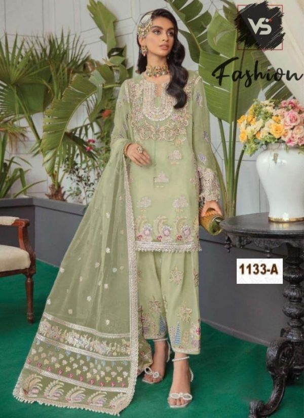 VS FASHION 1133 A PAKISTANI SUITS MANUFACTURER