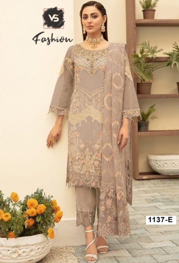 VS FASHION 1137 E PAKISTANI SUITS IN LOWEST PRICE