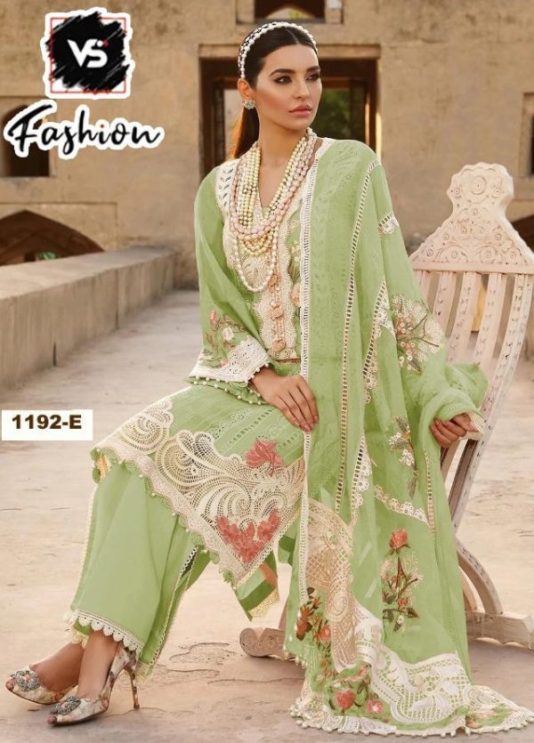 VS FASHION 1192 E PAKISTANI SUITS MANUFACTURER