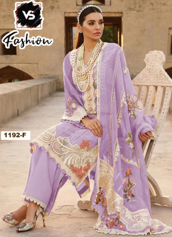 VS FASHION 1192 F PAKISTANI SUITS MANUFACTURER