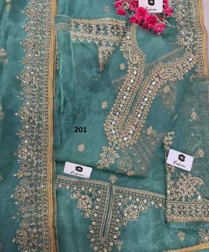 VS FASHION 201 PAKISTANI SUITS MANUFACTURER