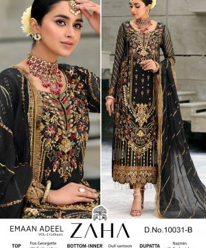 ZAHA 10031 B EMAAN ADEEL VOL 2 PAKISTANI SUITS IN INDIA