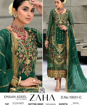 ZAHA 10031 C EMAAN ADEEL VOL 2 PAKISTANI SUITS IN INDIA