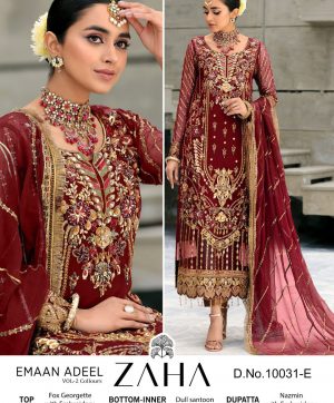 ZAHA 10031 E EMAAN ADEEL VOL 2 PAKISTANI SUITS IN INDIA