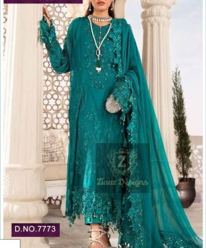 ZIAAZ 7773 Z SERIES 20 PAKISTANI SUITS MANUFACTURER