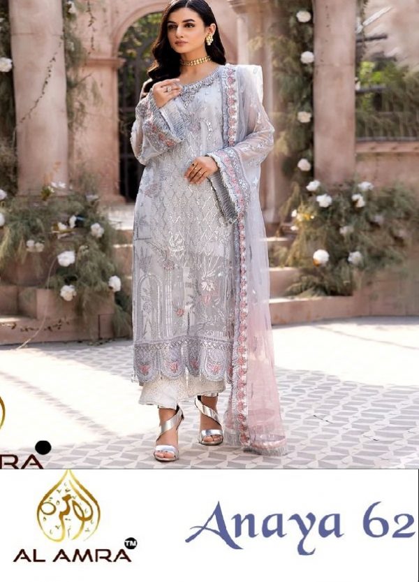 AL AMRA ANAYA 62 PAKISTANI SUITS BY ZF