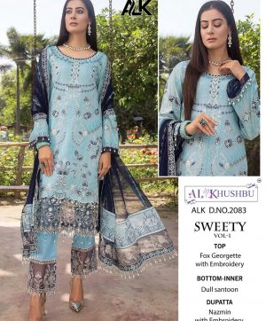 AL KHUSHBU ALK 2083 SWEETY VOL 1 PAKISTANI SUITS IN INDIA