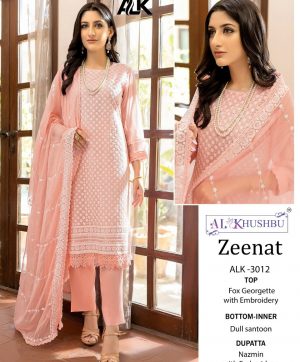 AL KHUSHBU ALK 3012 ZEENAT PAKISTANI SUITS IN INDIA