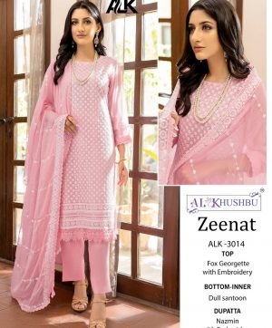 AL KHUSHBU ALK 3014 ZEENAT PAKISTANI SUITS IN INDIA