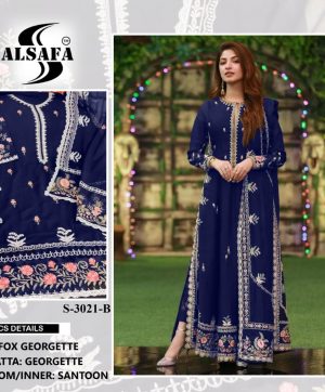 AL SAFA S 3021 B PAKISTANI SUITS MANUFACTURER