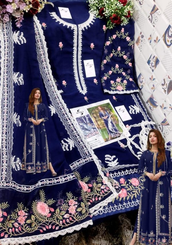 AL SAFA S 3021 B PAKISTANI SUITS MANUFACTURER