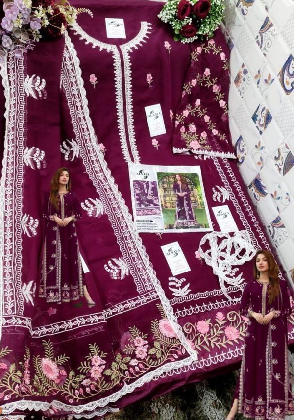 AL SAFA S 3021 C PAKISTANI SUITS MANUFACTURER