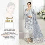 COSMOS GOLD 15 PAKISTANI SUITS MANUFACTURER