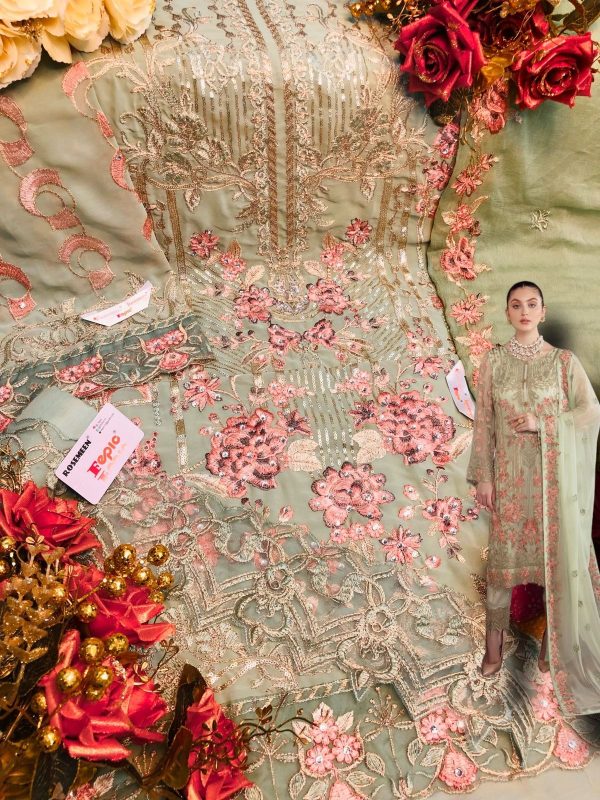 FEPIC C 1505 ROSEMEEN PAKISTANI SUITS MANUFACTURER