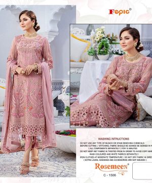 FEPIC C 1506 ROSEMEEN PAKISTANI SUITS MANUFACTURER