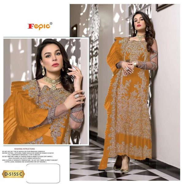 FEPIC D 5155 C ROSEMEEN PAKISTANI SUITS IN INDIA