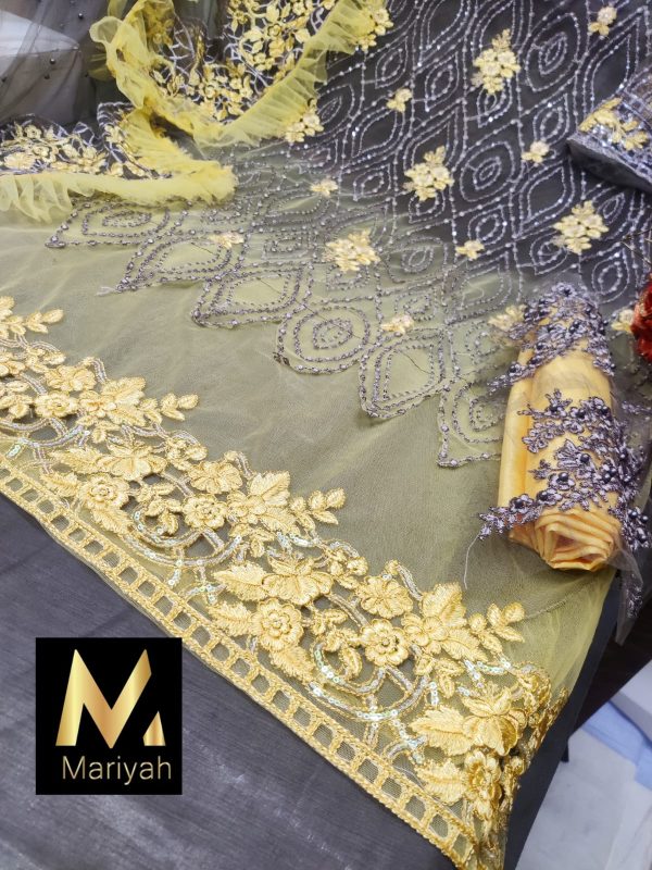 MARIYAH DESIGNER M 115 PAKISTANI SUITS MANUFACTURER