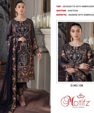 MOTIFZ 138 PAKISTANI SUITS MANUFACTURER IN INDIA