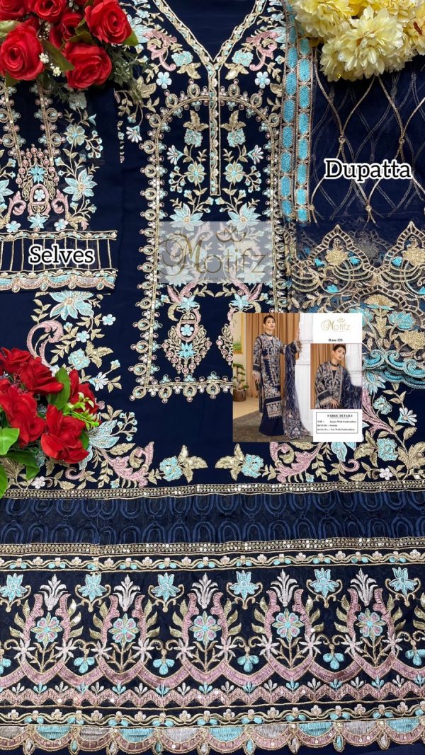 MOTIFZ 151 PAKISTANI SUITS MANUFACTURER IN INDIA