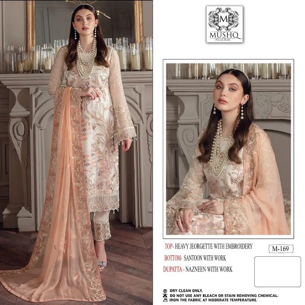 MUSHQ M 169 PAKISTANI SUITS BY SHRADDHA DESIGNER