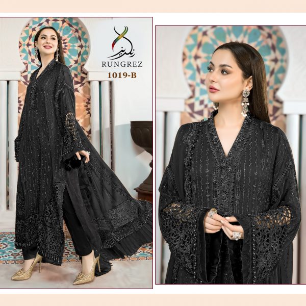 RUNGREZ 1019 B PAKISTANI SUITS MANUFACTURER