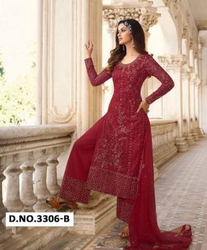 SWAGAT SWATI 3306 B PAKISTANI SUITS MANUFACTURER