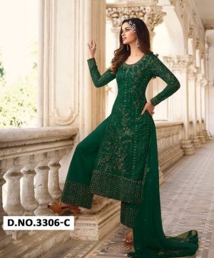 SWAGAT SWATI 3306 C PAKISTANI SUITS MANUFACTURER