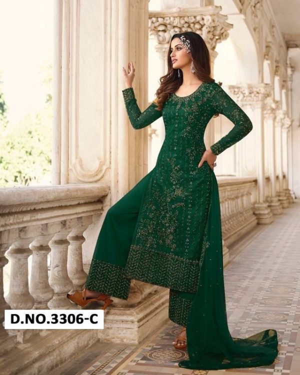 SWAGAT SWATI 3306 C PAKISTANI SUITS MANUFACTURER